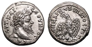 *AET* SEPTIMIUS SEVERUS AR Tetradrachm. EF. Laodicea mint. SUPERB! - Picture 1 of 1