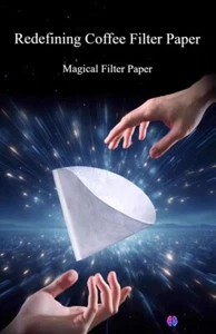 magic coffee filter paper, coffee filter paper, pour over coffee paper - Bild 1 von 14