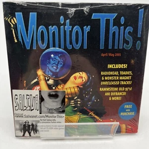 Monitor This CD April May 2001 Saliva Hype Sticker New Sealed! - Picture 1 of 6
