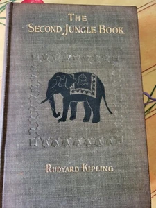 The Second Jungle Book Early US Edition by Rudyard Kipling 1895 - Picture 1 of 18