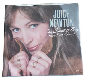 45 RPM 7" Juice Newton ‎– The Sweetest Thing / Ride "Em Cowboy - Imagen 1 de 3