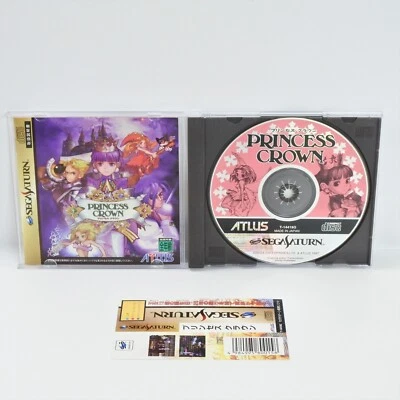 Sega Saturn PRINCESS CROWN Spine * 2269 ss - Image 1 of 4