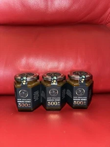 M&S New Zealand Manuka Honey 500 + MGO - Pack Of 3 | Brand New - Picture 1 of 4