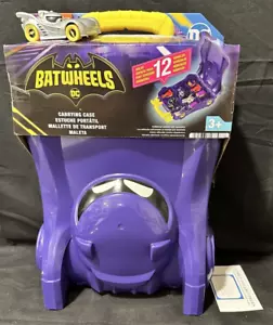 Fisher Price Dc Batwheels Bam The Bat Mobile Carrying Case Toy Car holds 12 - Picture 1 of 20