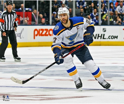 Alex Pietrangelo St. Louis Blues UnsignedJersey Skating 20x24 Photo Cover