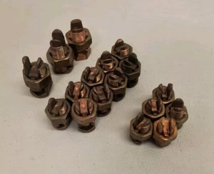 Lote de 17 - Burndy - Ilsco - Conectores de perno dividido de cobre - KS23 - KS20 - KS17 - Imagen 1 de 3