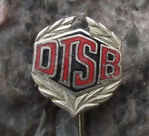 DTSB Deutsches Turn und Sportfest Central Sports East Germany DDR Pin Badge - Picture 1 of 8