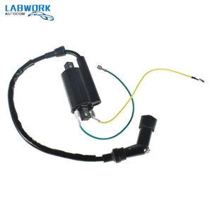 For Honda CB350 CL350 SL350 CB360 Ignition Spark Coil Set with Plug Caps NEW - Picture 1 of 5