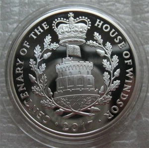 Great Britain UK £5 2017 Silver Proof Coin The Centenary of the House of Windsor - Picture 1 of 2