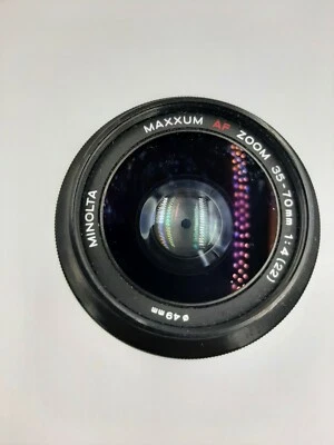 Minolta Maxxum Af 35-70mm Macro F4 Lens Read Description - Image 1 of 4