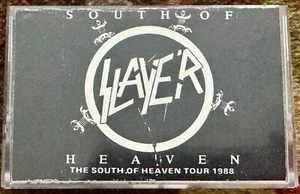 SLAYER "HELL COMES TO HAMMERSMITH" LIVE CASSETTE TAPE - Picture 1 of 4