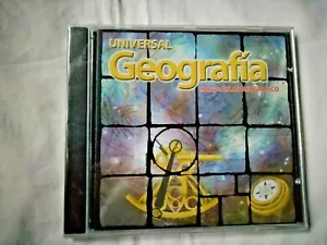 Universal Geography Cd-Rom Didactica Multimedia Inclulle Atlas Geographic - Picture 1 of 3
