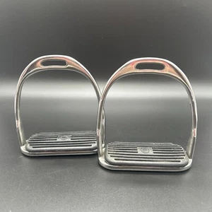Set Of Horse-Riding Stirrups 4 1/4 " - Picture 1 of 13