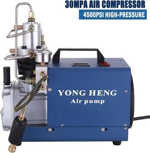 YONG HENG 4500PSI 30Mpa High Pressure PCP Air Compressor Pump Rifle Airgun Scuba - Picture 1 of 13