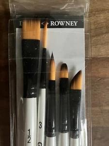 Daler Rowney Graduate All Purpose Brush 5 Pack Set Acrylic Watercolour Rigger - Picture 1 of 4