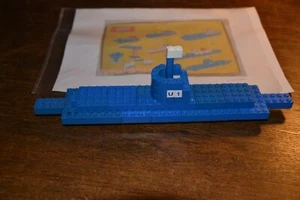 Lego 50er U-Boot gebaut nach Bild aus Legoheft vintage 50s U1 Boat - Bild 1 von 4