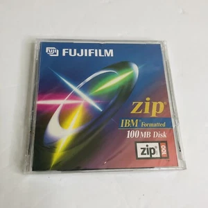 (5) Fuji Film 100mb Zip Disk Factory Sealed IBM Formatted Zip 100MB New - Picture 1 of 10