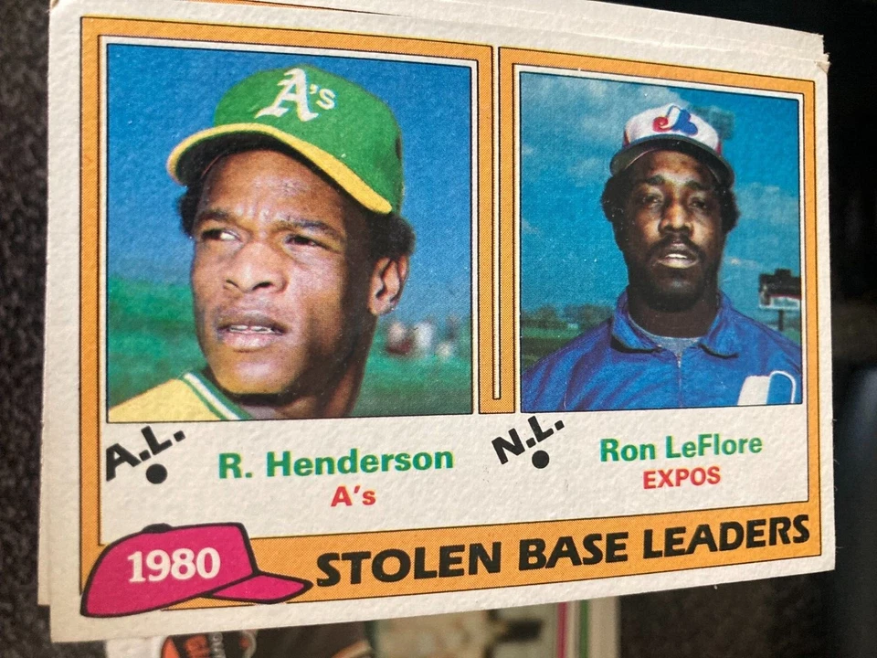 1981 TOPPS BASEBALL CARDS INCLUDING HIGH NUMBERS (1-855) YOU PICK! - Image 1 of 4