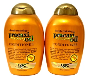 OGX Deeply Restoring Pracaxi Recovery Oil Conditioner 13 oz lotto di 2 fuori produzione - Foto 1 di 5