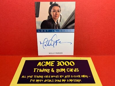 Lost in Space SEASON 1 - NORMAL AUTOGRAPH Card MOLLY PARKER as Maureen Robinson - Image 1 of 2