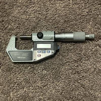 Mitutoyo Digital Micrometer 293-721 .0005/.001mm 0-1” - Image 1 of 4