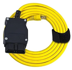 Enet OBD2 RJ45 Cable for F-Series Coding Diagnostics, Bimmercode Ethernet - Picture 1 of 8