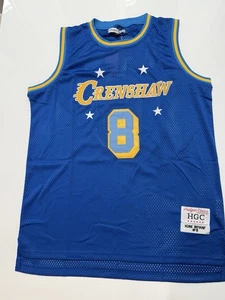 Maillot Headgear Classics Kobe Bryant #8 Crenshaw Lakers bleu or homme MOYEN - Photo 1/4
