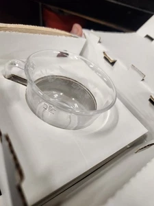 VINTAGE AVON 1994 KOLIBRI KRISTALL SAMMLUNG TEETASSE & UNTERTASSE SET IN BOX - Bild 1 von 2