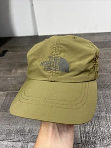 Sombrero The North Face Adulto Verde Correa Hebilla Trasera Gorra Ligera Aire Libre Senderismo - Imagen 1 de 5
