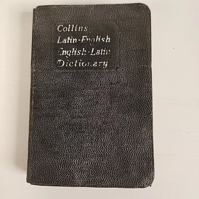 Pocket Sized Collins Latin Gem Dict Latin English English Latin 1967  - Image 1 of 4