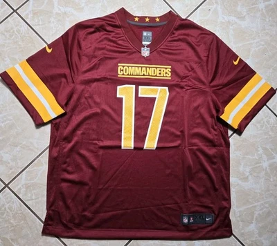 New Terry Mclaurin Washington Commanders Nike Football Game Jersey Mens 2XL $130 - Image 1 of 4