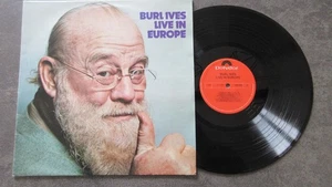 Burl Ives Live in Europe LP 1979 **VG+/MINT** - Picture 1 of 3