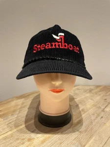Vintage Steamboat Colorado Ski Corduroy Snapback Hat Cap Embroidered  - Picture 1 of 8