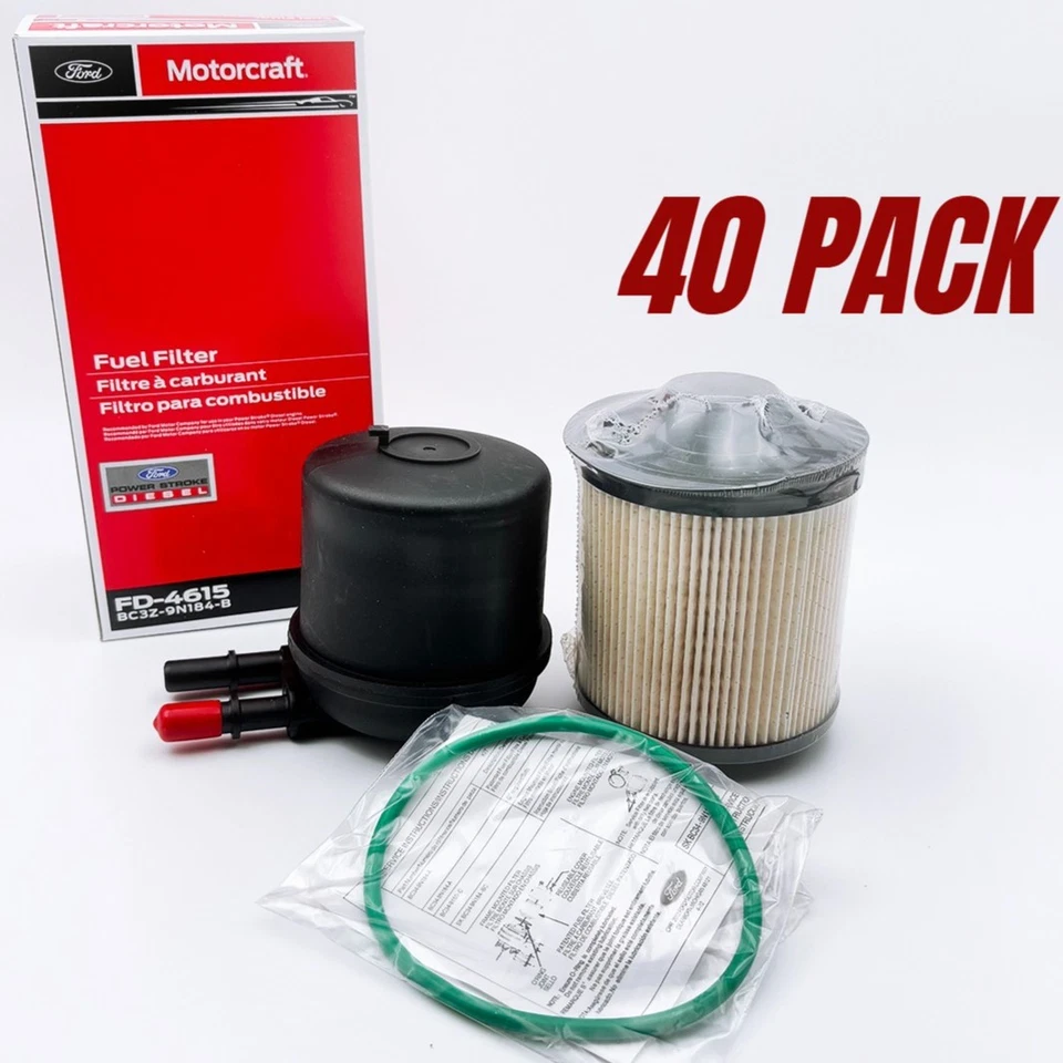40PCS Motorcraft FD4615 Diesel Fuel Filter For Ford F-250 Super F-350 US Foto 1 de 4