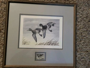 1981 WISCONSIN - State Duck Stamp Print **TIMOTHY SCHULTZ** ARTIST PROOF 125/150 - Picture 1 of 6