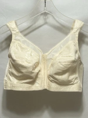 Playtex 18 Hour 44C LT Beige 4 Vías Soporte Cierre Frontal MPN 4695 NUEVO CON ETIQUETAS Foto 1 de 4