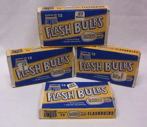 United M2B Flash Bulbs 4 Boxs of 12 NIB - Picture 1 of 2