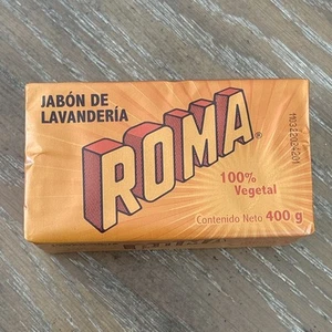 ROMA Laundry Soap Bar Jabón De Lavandería 100% Plant Based 400g Made In Mexico - Picture 1 of 5