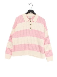 Joules Women's Jumper UK 14 Multi Cotton with Acrylic Collared Pullover - Picture 1 of 5