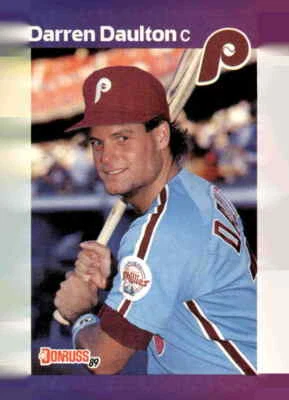 1989 Donruss #549 Darren Daulton - Image 1 of 2