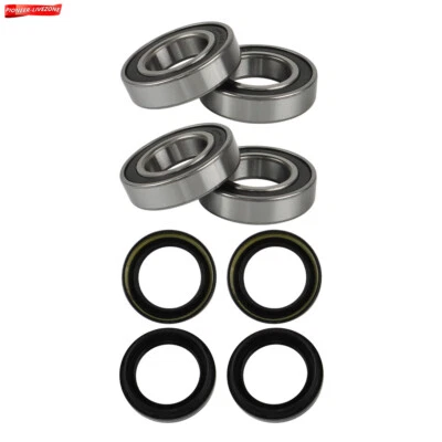 For Yamaha Both ATV Front Wheel Bearing and Seal Kit Kodiak 400 450 2x4 4x4 - Image 1 of 4