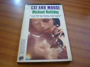 CAT AND MOUSE BY JOHN CREASEY / MICHAEL HALLIDAY VINTAGE CRIME FICTION - Picture 1 of 10