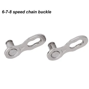 CANSUCC 5 Pair/set Bicycle Chain Link Connector Joints Durable Bike Chain Quick - Picture 1 of 27