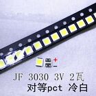 100Pcs 3030 Backlight High Power Led Double Chips 3V-3.6V 6V Cool White