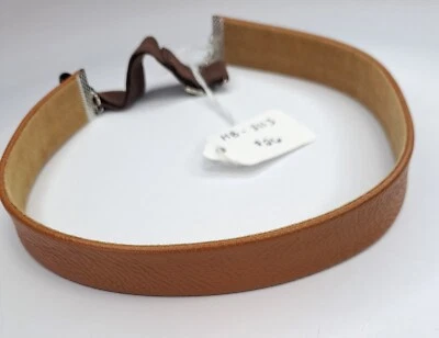 Diadema ajustable Lilla Rose - cuero tostado #3113 Foto 1 de 2