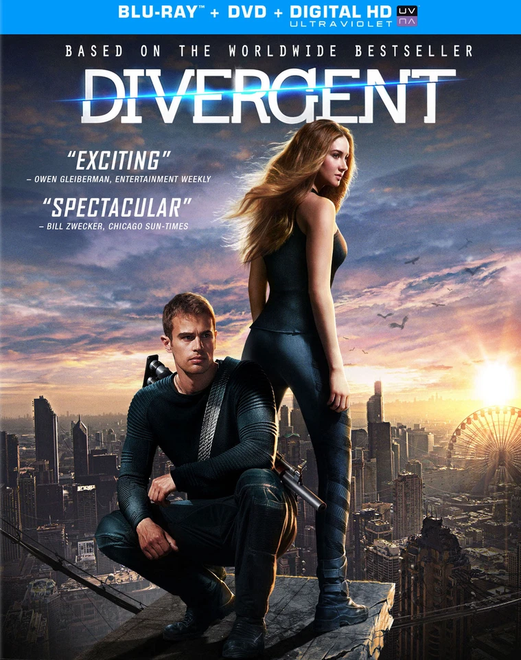 DIVERGENT NEW REGION 1 BLU-RAY/DVD - Image 1 of 1