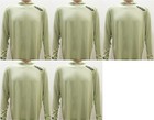 Lot of 5 Kast Extreme Fishing Gear Ronin Hooded Sun Shirt Sage Green 2XL NWT OP