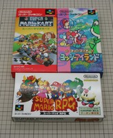 Super Mario Kart, RPG, Yoshi Island SNES Super Famicom Nintendo SFC japan