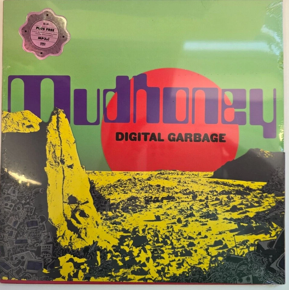 Mudhoney – Digital Garbage LP Album vinyl record 2018 on sub pop alternative Foto 1 de 4