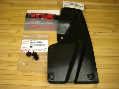 Toyota Tacoma Rear Mud Flap Bracket Passenger Rear with Bolts 1995-2004 Tacoma - Image 1 of 4